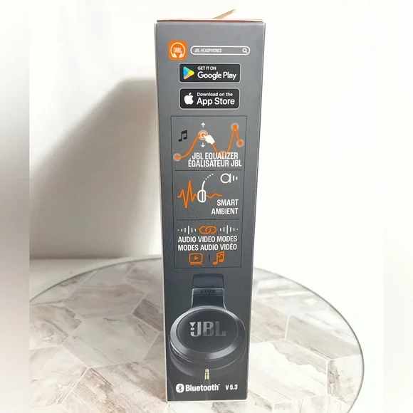 JBL LIVE 675NC Wireless Noise Cancelling Over-Ear Headphones New Sealed Box - Picture 8 of 9